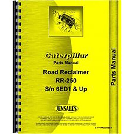 Aftermarket Fits Caterpillar 250 Tractor Parts Manual (New) RAP69772